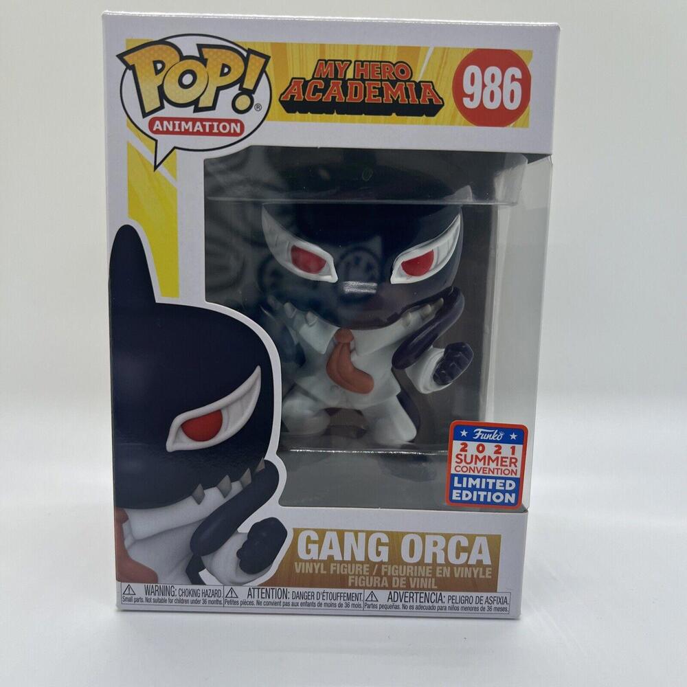 Funko Pop My Hero Academia Gang Orca‎ #986 2021 Summer Convention Exclusive